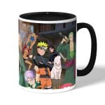 كوب قهوة بمقبض اسود بتصميم ميدوريا وباكوغو واوول مايت