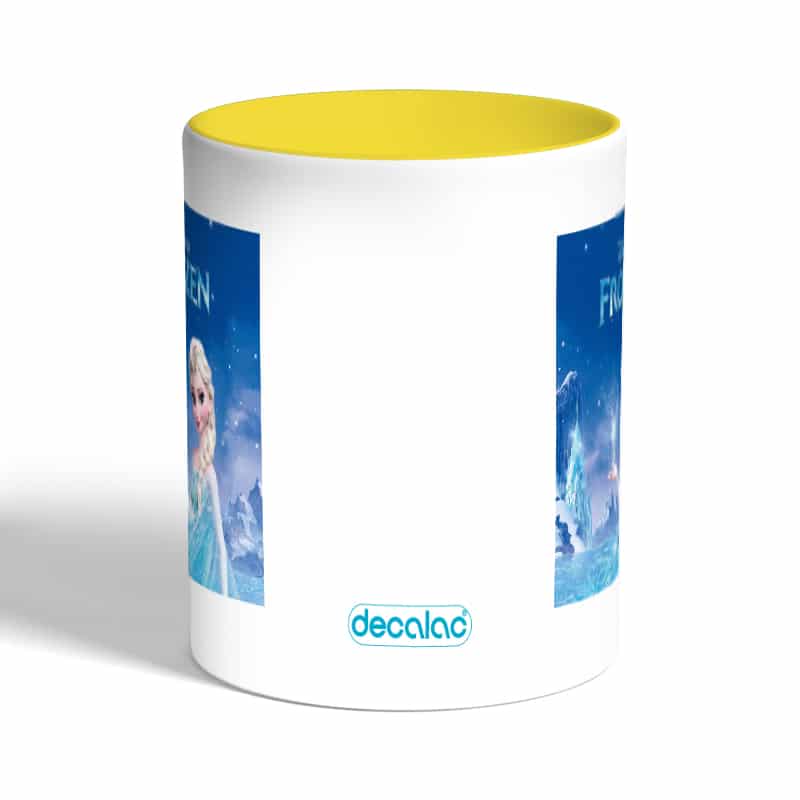 كوب-قهوة-بمقبض-اصفر-بتصميم-إلسا-ملكة-الثلج-1