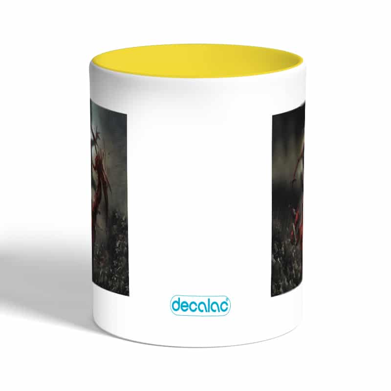 كوب-قهوة-بمقبض-اصفر-بتصميم-القتال-ضد-سبايدر-مان-1