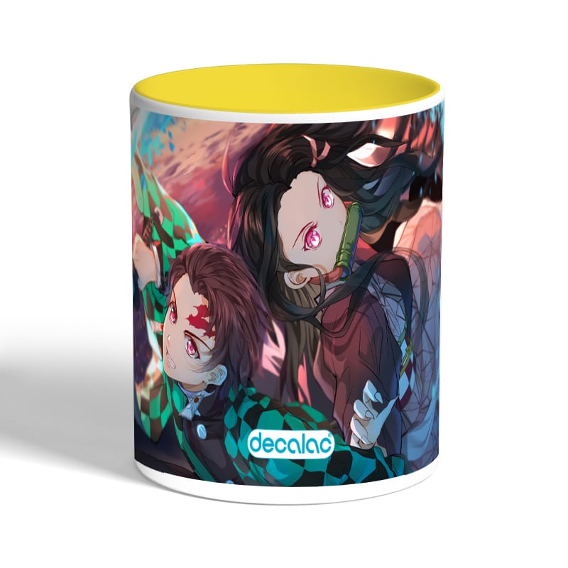 كوب-قهوة-بمقبض-اصفر-بتصميم-تانجيرو-ونيزوكو-1