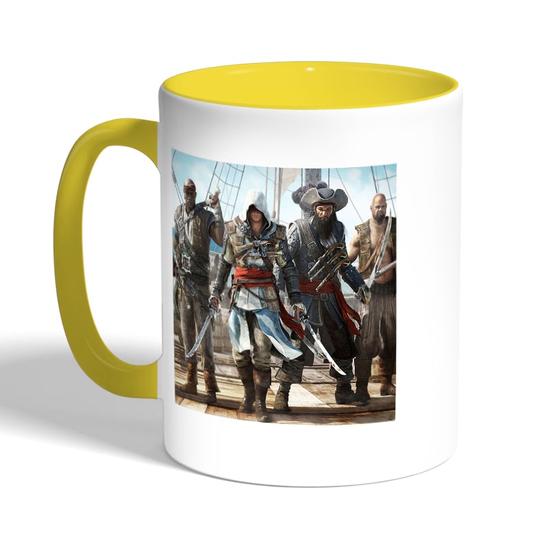 كوب-قهوة-بمقبض-اصفر-بتصميم-حرب-بحريه-أساسنز-كريد-2