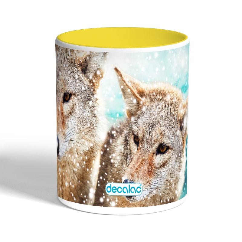 كوب-قهوة-بمقبض-اصفر-بتصميم-ذئب-1