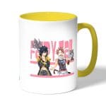 كوب قهوة بمقبض اصفر بتصميم غراي وناتسو فيري تيل