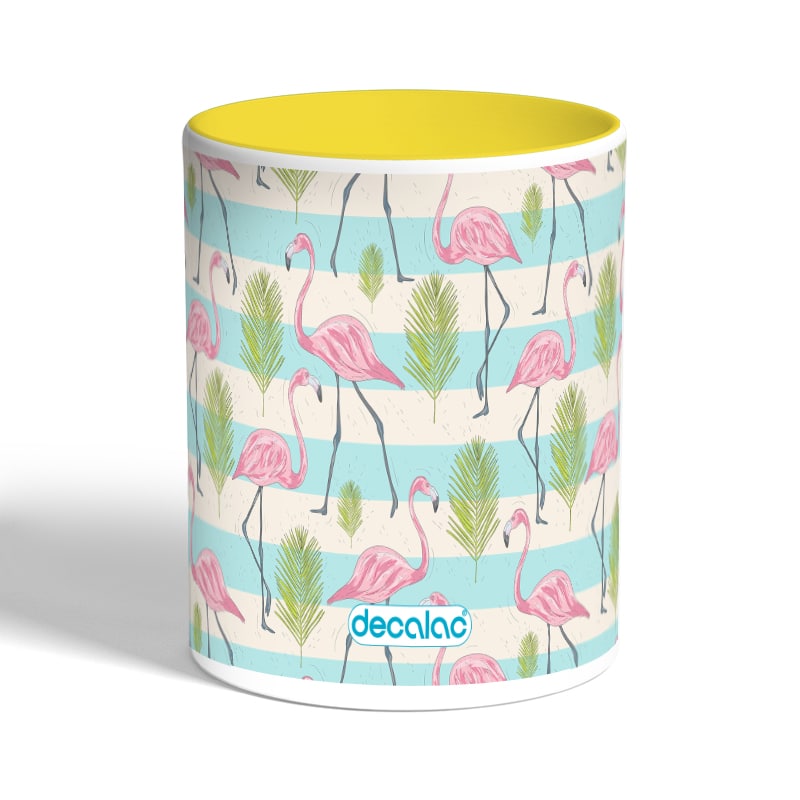 كوب-قهوة-بمقبض-اصفر-بتصميم-فلامنغو-الاستوائية-1