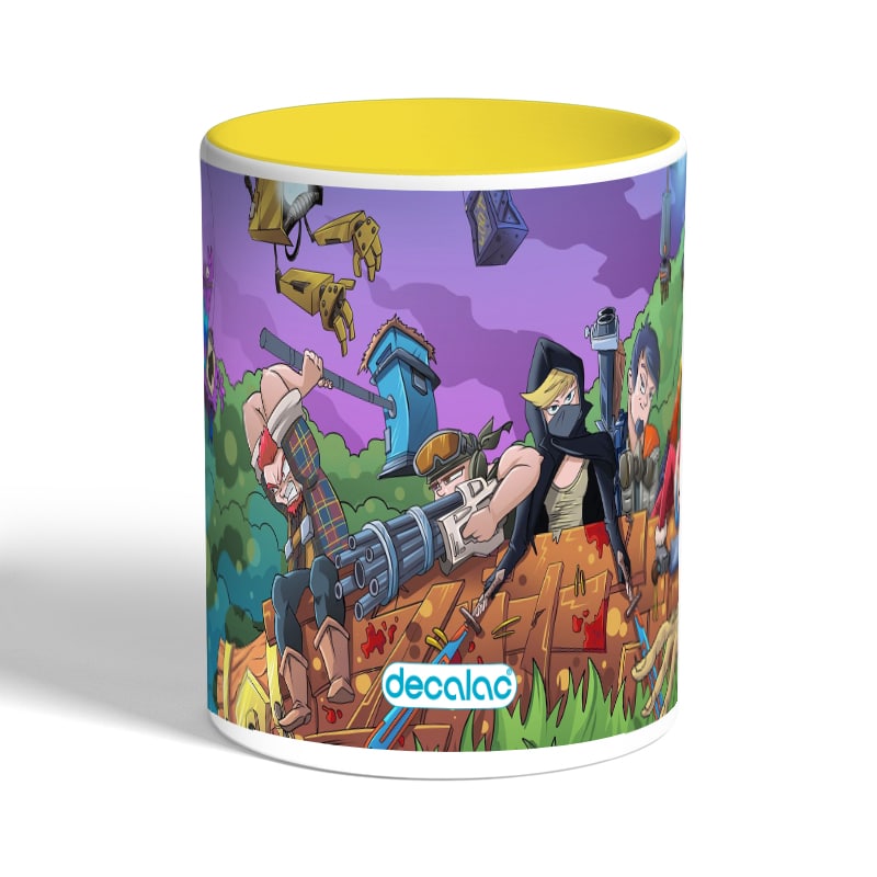 كوب-قهوة-بمقبض-اصفر-بتصميم-فورت-نايت-رسم-1