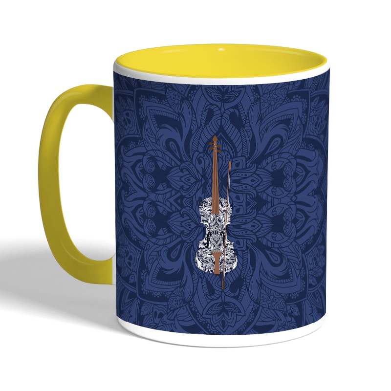 كوب-قهوة-بمقبض-اصفر-بتصميم-كمان-مزخرف-2