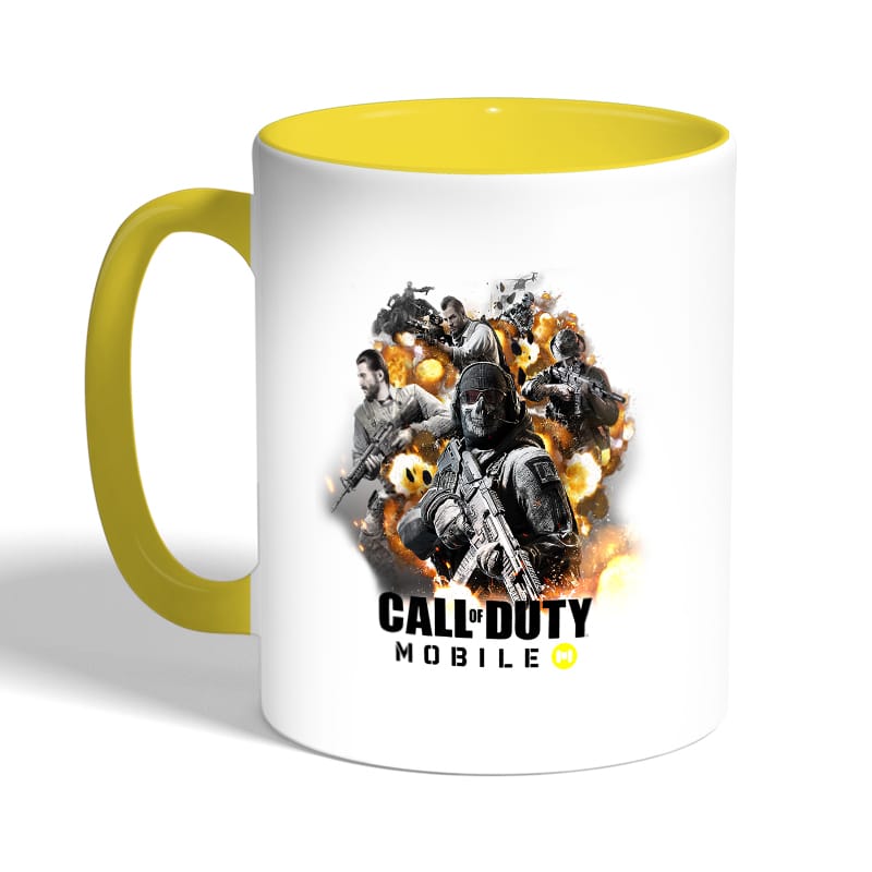 كوب-قهوة-بمقبض-اصفر-بتصميم-كول-أوف-ديوتي-ألعاب-تصويب-2