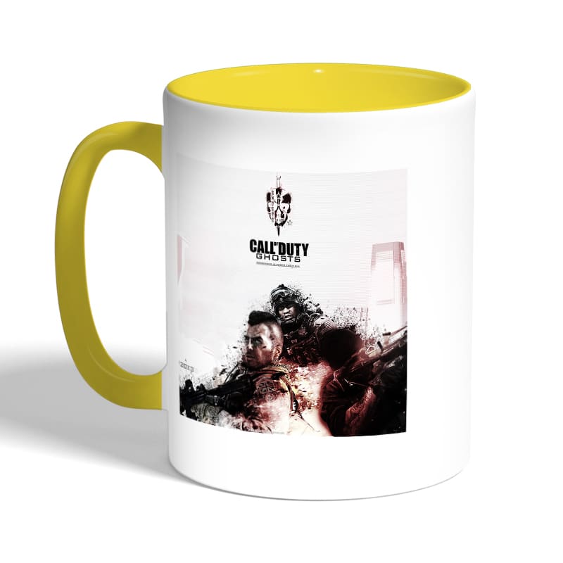 كوب-قهوة-بمقبض-اصفر-بتصميم-كول-أوف-ديوتي-جوستس-2