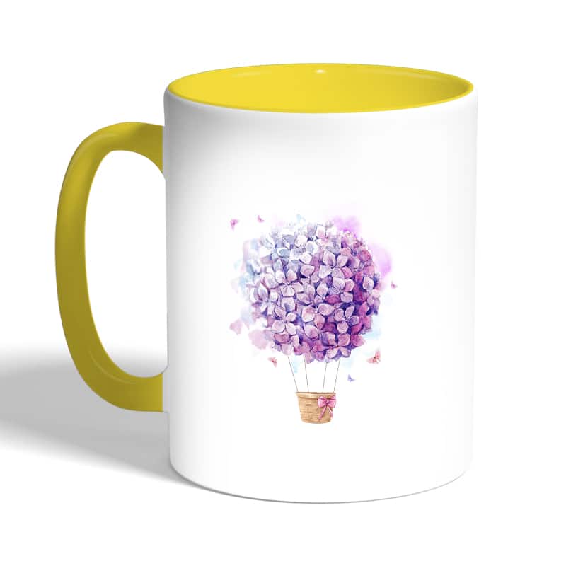 كوب-قهوة-بمقبض-اصفر-بتصميم-منطاد-بالورد-2