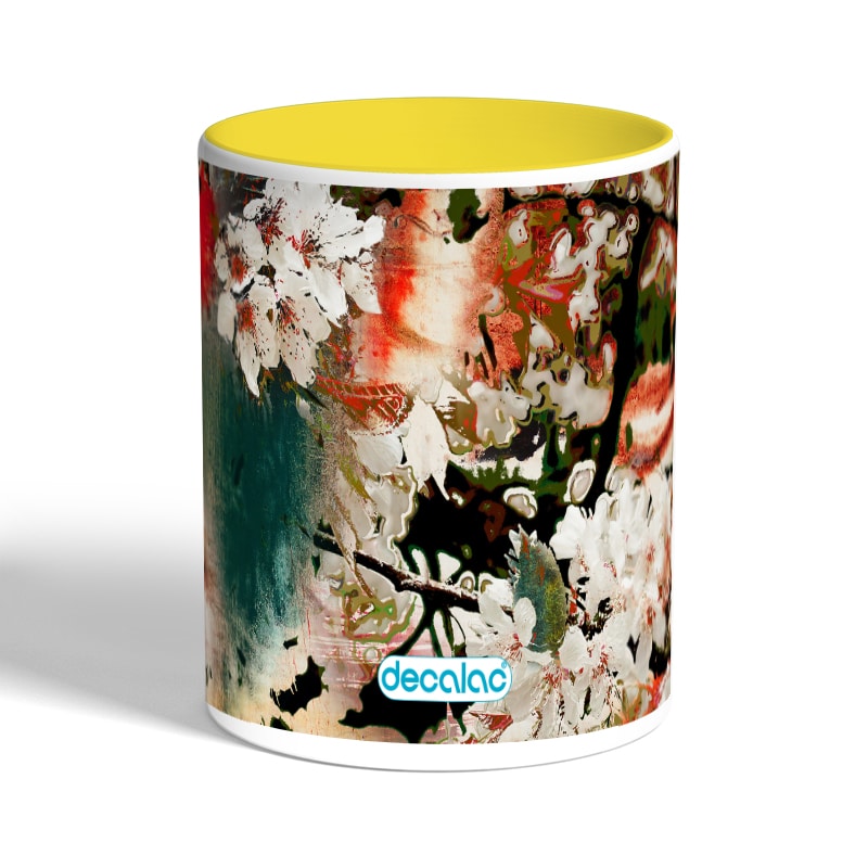 كوب-قهوة-بمقبض-اصفر-بتصميم-ورود-1