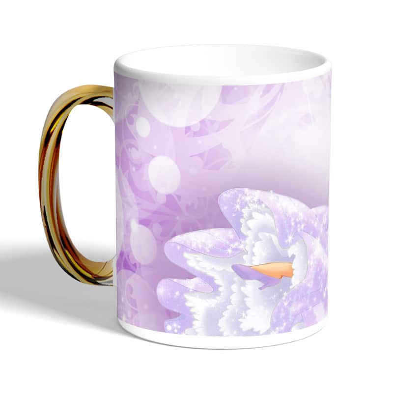 كوب-قهوة-بمقبض-ذهبي-بتصميم-الاميرة-بيلا-بفستان-لامع-2