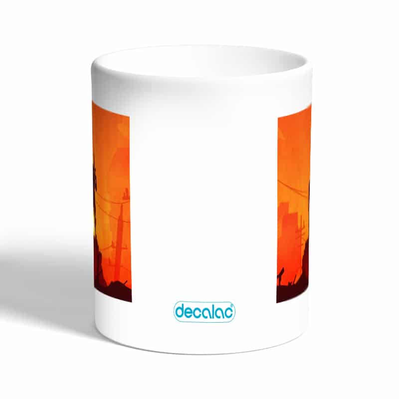 كوب-قهوة-بمقبض-ذهبي-بتصميم-المحارب-فورت-نايت-1