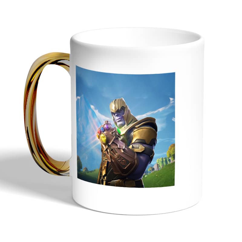 كوب-قهوة-بمقبض-ذهبي-بتصميم-ثانوس-فورتنايت-2