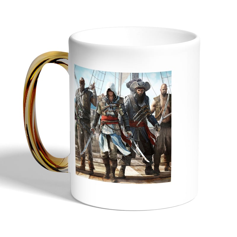 كوب-قهوة-بمقبض-ذهبي-بتصميم-حرب-بحريه-أساسنز-كريد-2