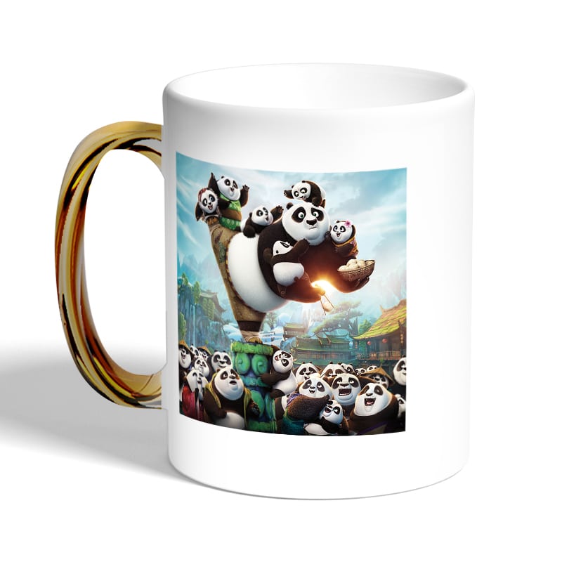 كوب-قهوة-بمقبض-ذهبي-بتصميم-عائلة-كونغ-فو-باندا-2