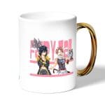 كوب قهوة بمقبض ذهبي بتصميم غراي وناتسو فيري تيل