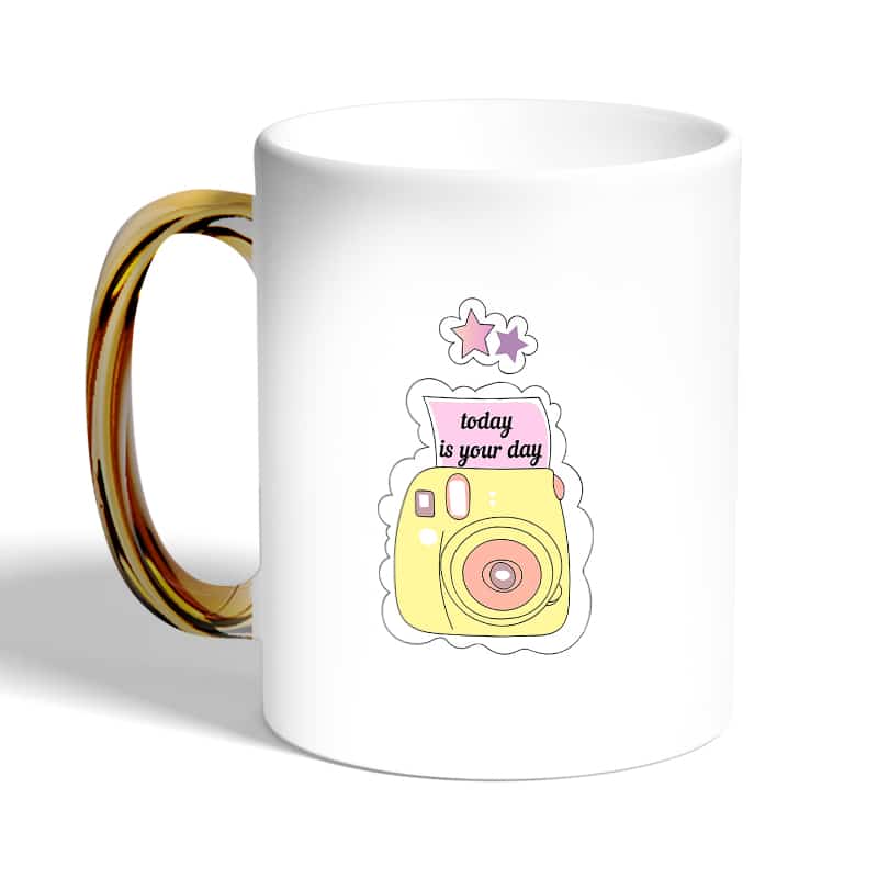 كوب-قهوة-بمقبض-ذهبي-بتصميم-كرتون-كاميرا-2