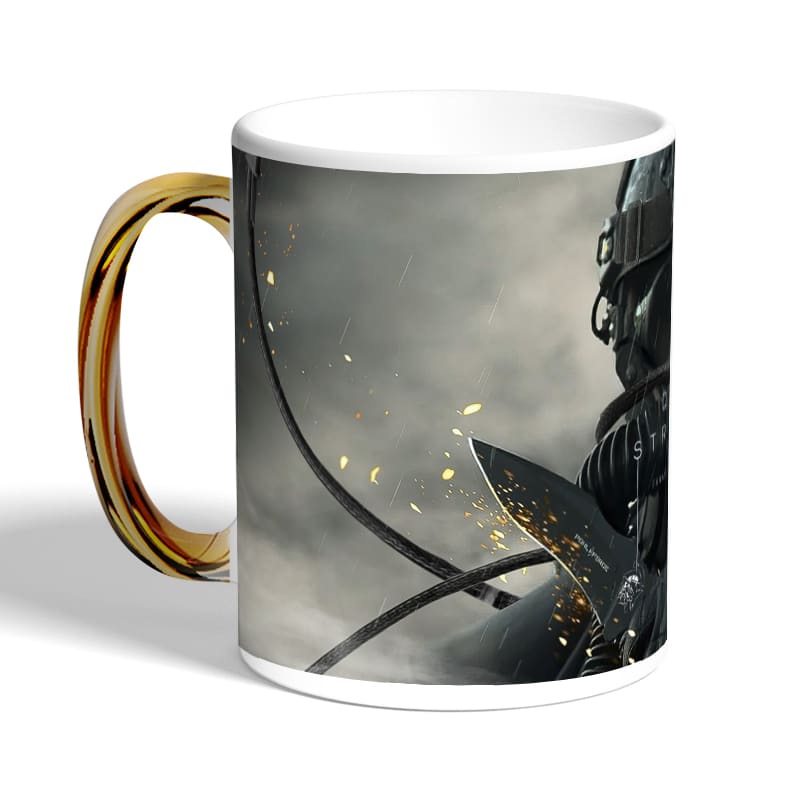 كوب-قهوة-بمقبض-ذهبي-بتصميم-لعبة-ديث-ستراندنغ-2