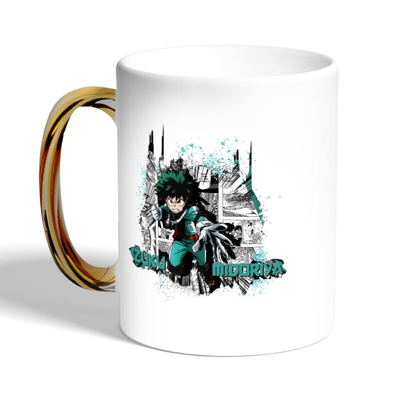 كوب-قهوة-بمقبض-ذهبي-بتصميم-ميدوريا-مانجا-أكاديميتي-للأبطال-2