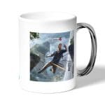 كوب قهوة بمقبض فضي بتصميم أنشارتد 4  نيثن دريك