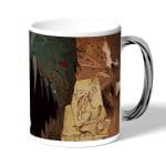 كوب قهوة بمقبض فضي بتصميم إيما من نيفرلاند