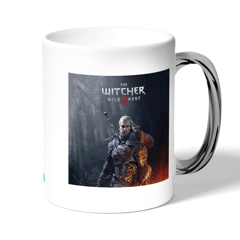 كوب قهوة بمقبض فضي بتصميم الامساك برؤوس الوحوش ذا ويتشر 3 وايلد هانت كوب قهوة بمقبض فضي بتصميم الامساك برؤوس الوحوش ذا ويتشر 3 وايلد هانت