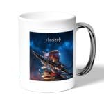 كوب قهوة بمقبض فضي بتصميم الجميله إلوي هوريزن زيرو دون