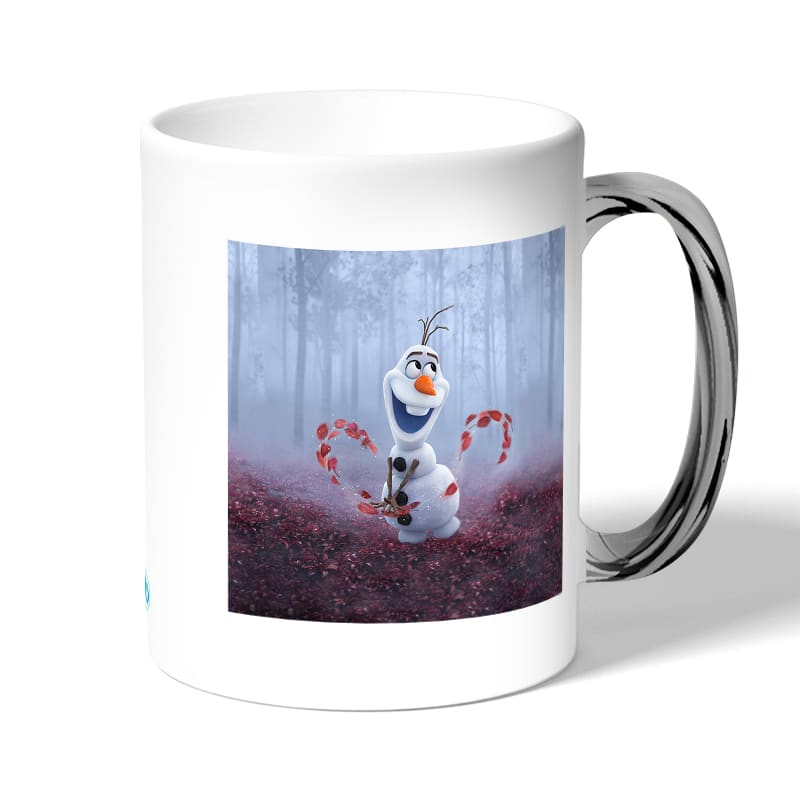 كوب قهوة بمقبض فضي بتصميم اللطيف أولاف كوب قهوة بمقبض فضي بتصميم اللطيف أولاف