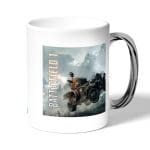 كوب قهوة بمقبض فضي بتصميم باتلفيلد 1 الدبابه الصغيره