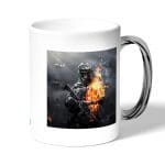كوب قهوة بمقبض فضي بتصميم باتلفيلد 3