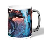 كوب قهوة بمقبض فضي بتصميم تانجيرو ونيزوكو