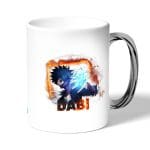 كوب قهوة بمقبض فضي بتصميم دابي من أكاديميتي للأبطال