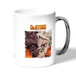 كوب قهوة بمقبض فضي بتصميم دكتور ستون