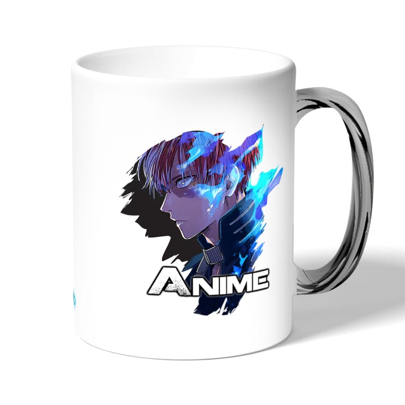 كوب قهوة بمقبض فضي بتصميم شوتو وتودوروكي من أكاديميتي للأبطال كوب قهوة بمقبض فضي بتصميم شوتو وتودوروكي من أكاديميتي للأبطال