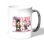 كوب قهوة بمقبض فضي بتصميم غراي وناتسو فيري تيل