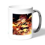 كوب قهوة بمقبض فضي بتصميم قوة كامادو تانجيرو