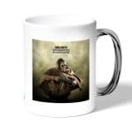 كوب قهوة بمقبض فضي بتصميم كول أوف ديوتي