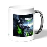 كوب قهوة بمقبض فضي بتصميم كول أوف ديوتي مودرن وورفير 3