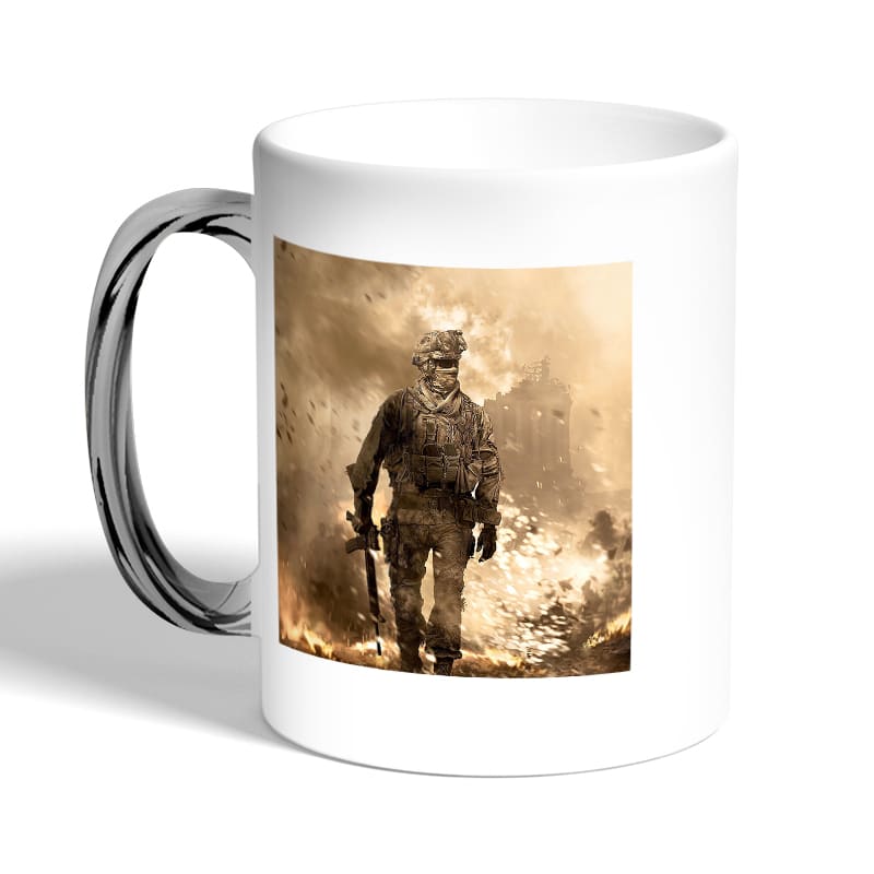 كوب-قهوة-بمقبض-فضي-بتصميم-كول-أوف-ديوتي-نيران-المعركه-2