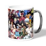 كوب قهوة بمقبض فضي بتصميم مكس انمي