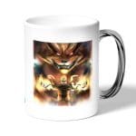 كوب قهوة بمقبض فضي بتصميم ناروتو وكوراما الكيوبي