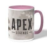 كوب قهوة بمقبض وردي بتصميم أبيكس ليجندز بلد هاوند