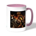 كوب قهوة بمقبض وردي بتصميم أبيكس ليجندز ميراج