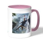 كوب قهوة بمقبض وردي بتصميم أنشارتد 4  نيثن دريك