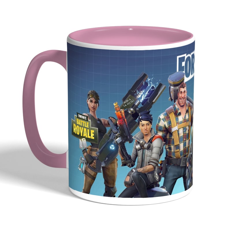 كوب-قهوة-بمقبض-وردي-بتصميم-اسلحة-فورت-نايت-باتل-رويال-2