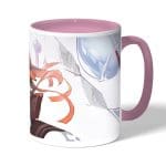 كوب قهوة بمقبض وردي بتصميم الجميلة نيزوكو قاتل الشياطين