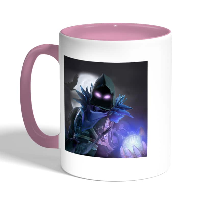 كوب-قهوة-بمقبض-وردي-بتصميم-المخيف-رافين-فورتنايت-2