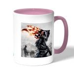 كوب قهوة بمقبض وردي بتصميم باتلفيلد 1 الولايات المتحدة