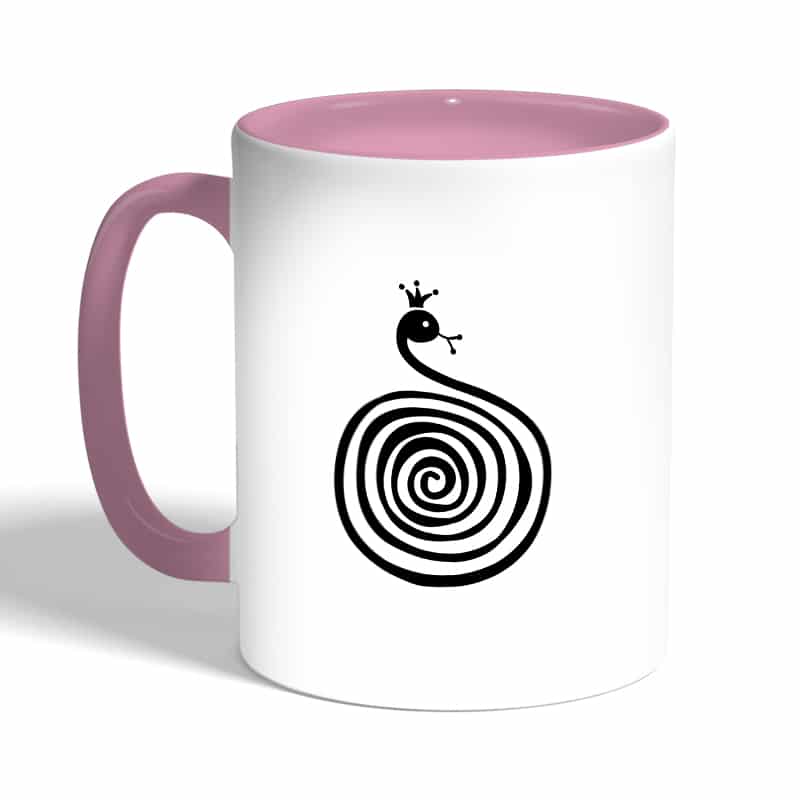 كوب-قهوة-بمقبض-وردي-بتصميم-ثعبان-لطيف-2