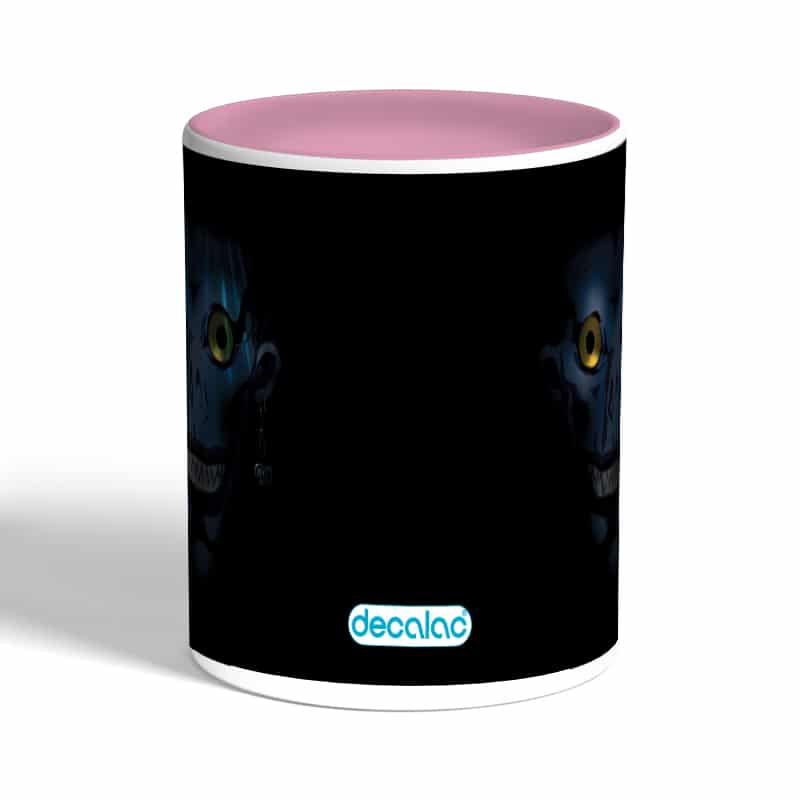 كوب-قهوة-بمقبض-وردي-بتصميم-ديث-نوت-ريوك-مخيف-1